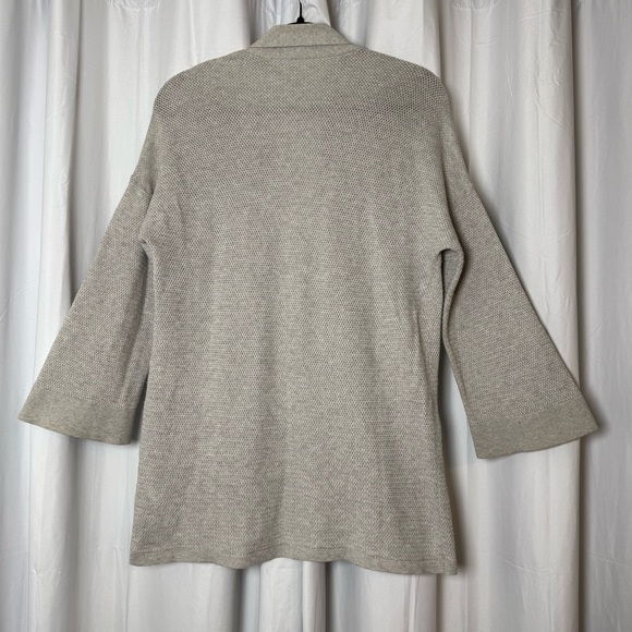 Wilfred Open Front Cardigan Silk Cotton Cashmere Blend Women’s Small - Picture 4 of 13